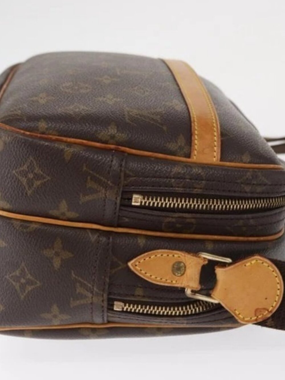 LOUIS VUITTON Monogram Reporter PM Shoulder Bag M45254 LV Auth 165394A - Picture 3 of 16